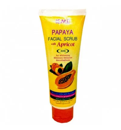 Isme Facial Scrub with papaya extract and apricot pits, 100 g
