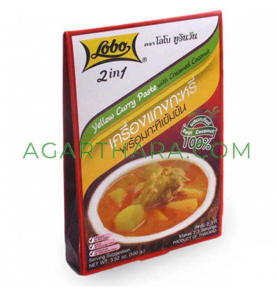 Lobo Yellow Curry Paste, 100 g
