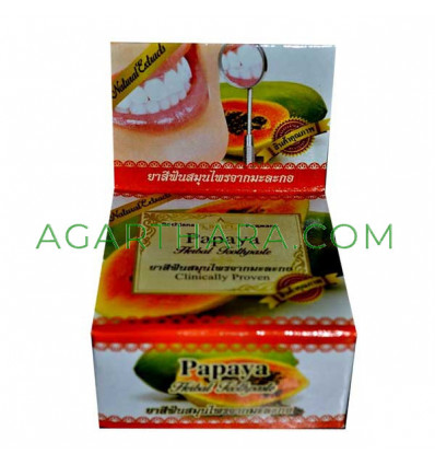 Thai Whitening Toothpaste with papaya, 25 g