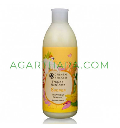 Treatment shampoo with banana and algae, 250 ml