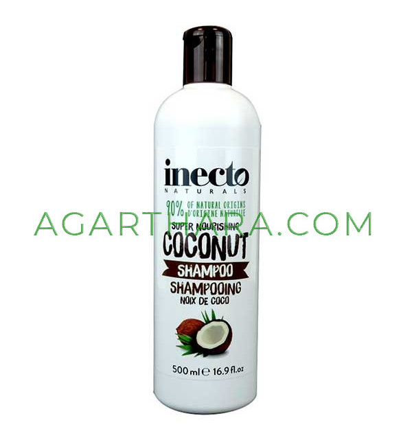 oversætter Men Justerbar Inecto Pure Coconut Moisture Infusing Shampoo, 500 ml - Agarthara Health  Shop