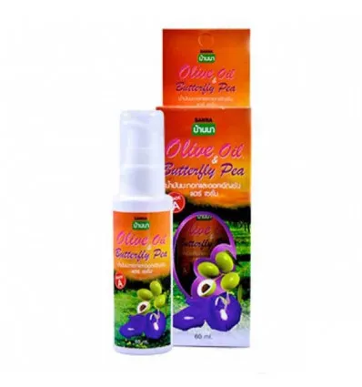 Banna Restoring whey hair with olive oil and butterfly pea, 60 ml