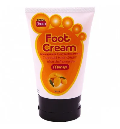 Banna Foot cream with fruit extracts, 120 ml