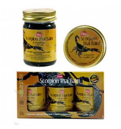 Banna Scorpion Black Balm, Set 3 pcs