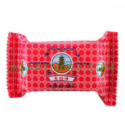 Pagoda Brand Camphor soap, Clean Up Natural Acne Face Reduce Itchiness 50 g.