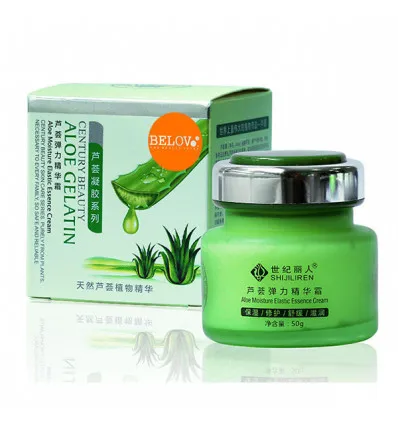 Belov Moisturizing Face Cream SHIJILIREN Aloe Gelatin, 50 ml