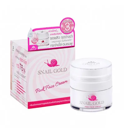 BM.B Snail Gold Pink Face Cream, 15 g