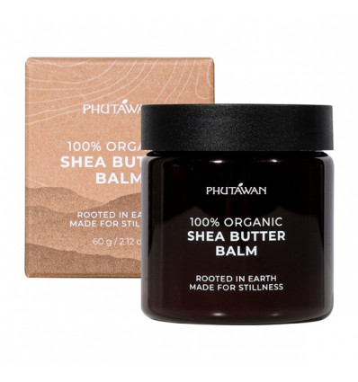 Phutawan 100% Organic Shea Butter Balm 60 g